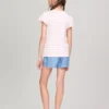 Kids' Stripe Ruffle-Sleeve T-Shirt
         - New Rose