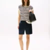 Stretch 7" Chino Short
         - Navy