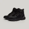 Mid-Top Cleat Suede Sneaker
         - Black