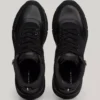 Mid-Top Cleat Suede Sneaker
         - Black