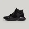 Mid-Top Cleat Suede Sneaker
         - Black