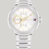 38MM Silver Multifunction Watch
         - Silver White