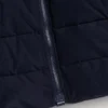 Hooded Down Coat
         - Navy
