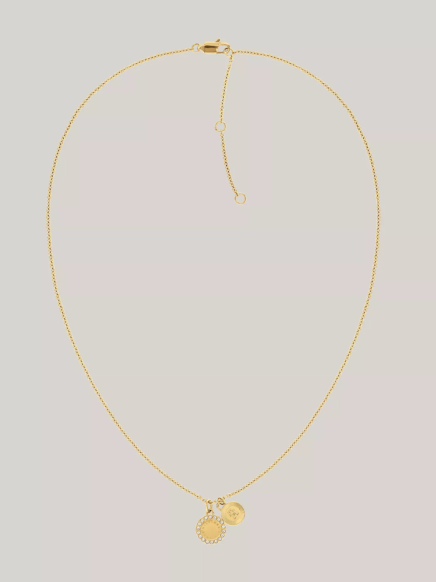 Mini Crystals Necklace
         - Gold