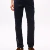 5-Pocket Stretch-Twill Straight Pant
         - Navy