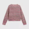 Kids' Chunky Melange Knit Sweater
         - Beige / Multi
