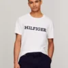 Embroidered Monotype Logo T-Shirt
         - Optic White