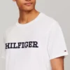 Embroidered Monotype Logo T-Shirt
         - Optic White