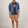 Belted Twill 9" Short
         - Desert Khaki