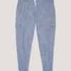 Chambray Cargo Chino Jogger
         - Medium Wash Chambray
