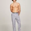 Logo Band Woven Sleep Pant
         - Ithaca Stripe Navy