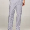 Logo Band Woven Sleep Pant
         - Ithaca Stripe Navy