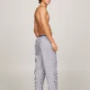 Logo Band Woven Sleep Pant
         - Ithaca Stripe Navy