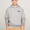 Embroidered Monotype Mouline Hoodie
         - Dark Grey Heather/Multi