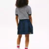 Kids' Stripe Ribbed Stretch Polo
         - Dark Night Navy Stripes