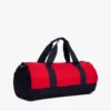 Tommy Logo Colorblock Canvas Duffle Bag
         - Navy / Red / White