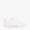 Hilfiger Logo Leather Sneaker
         - White