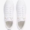 Hilfiger Logo Leather Sneaker
         - White