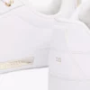 Hilfiger Logo Leather Sneaker
         - White