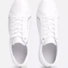 Tommy Signature Leather Sneaker
         - White