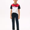 Kids' Colorblock Flag Stripe T-Shirt
         - Optic White