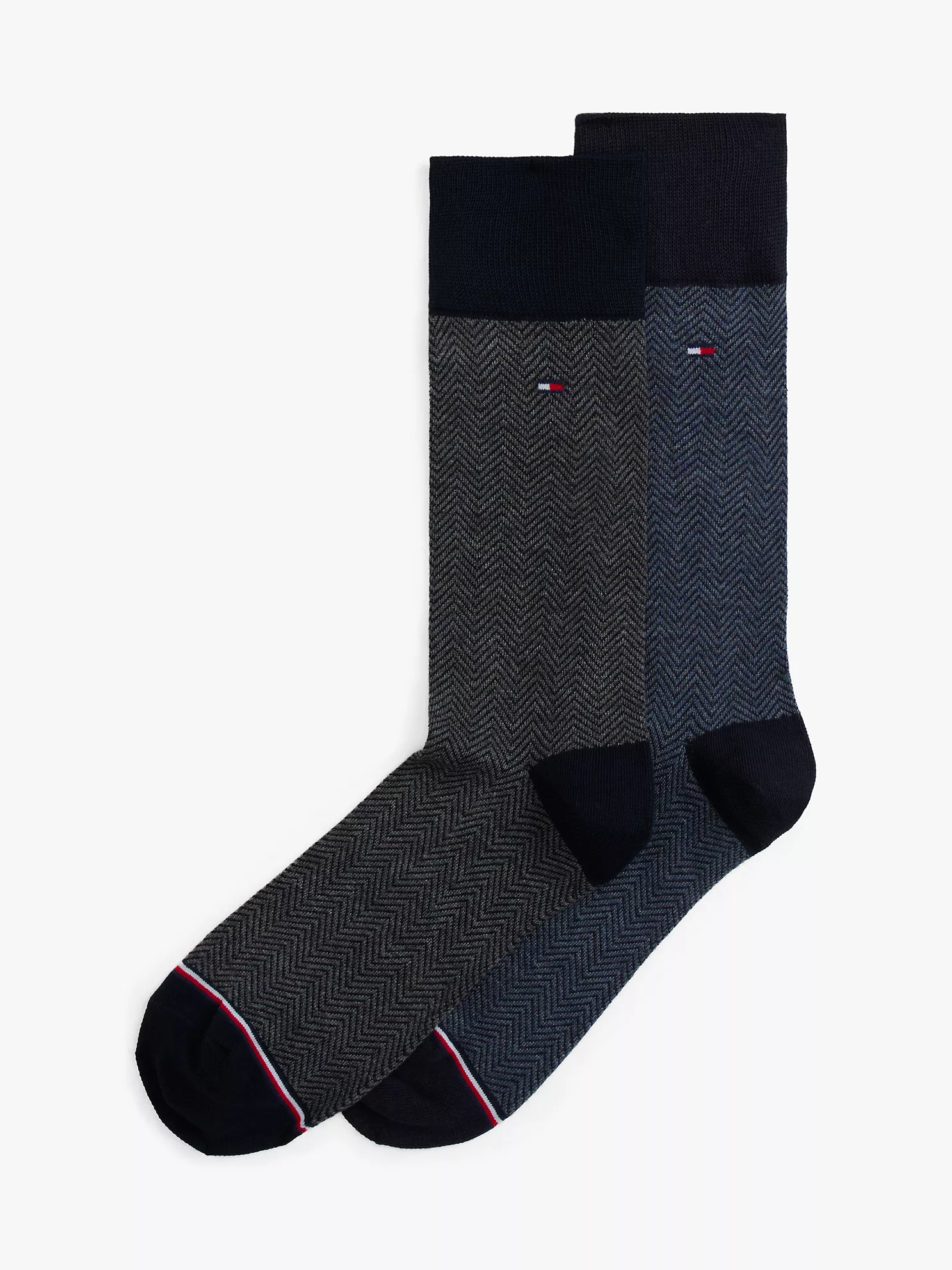 Trouser Sock 2-Pack
         - Blue Heather / Multi