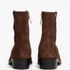 Suede Zip Ankle Boot
         - Legacy Brown