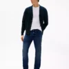 Stretch Slim Jean
         - Dark Wash Denim