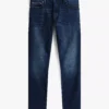 Stretch Slim Jean
         - Dark Wash Denim