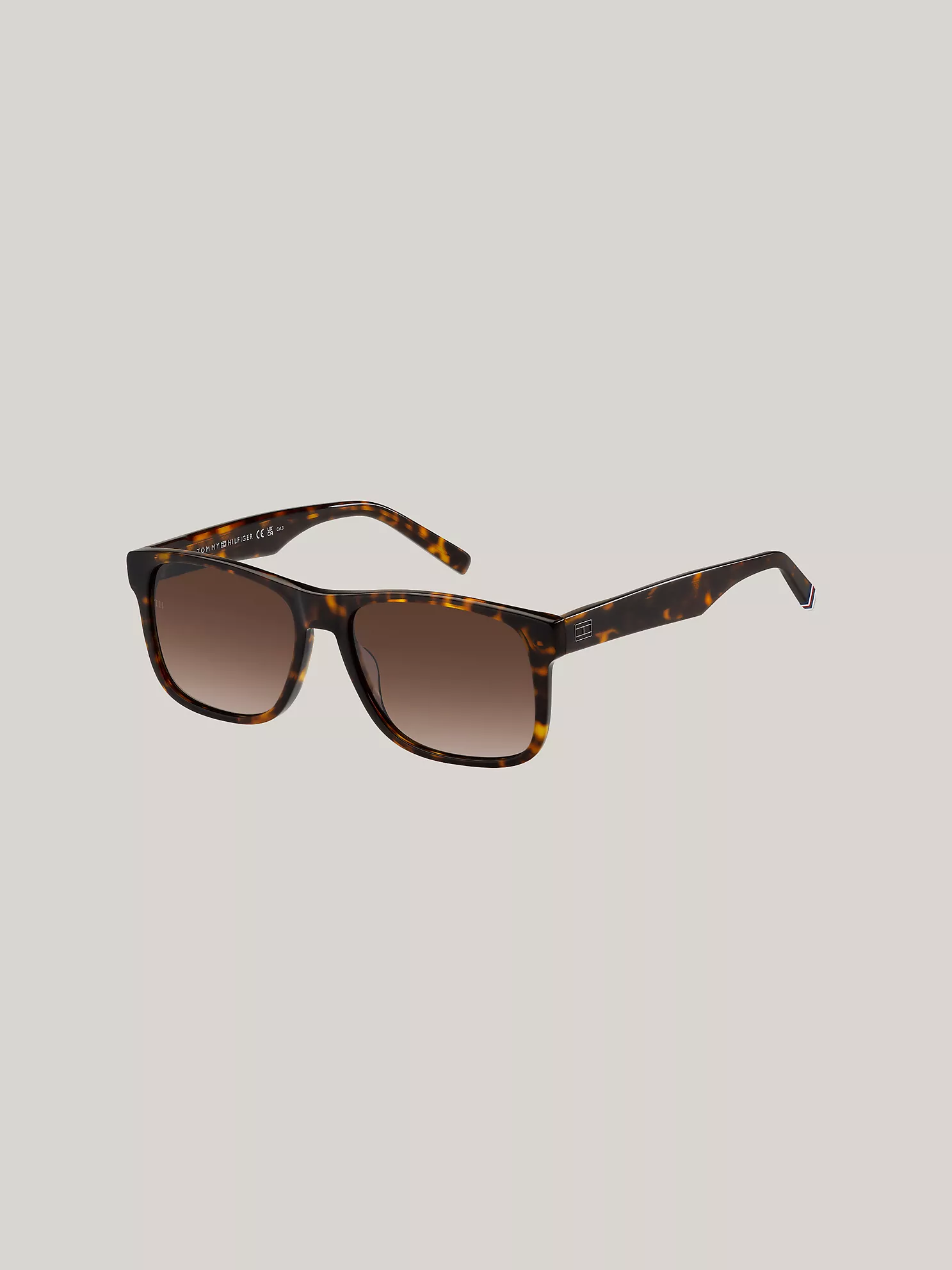 Square Frame Sunglasses
         - Havana