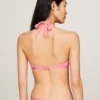 Tommy Logo Triangle Bikini Top
         - Botanical Pink