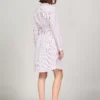 Belted Stripe Shirtdress
         - Optic White TH Multi