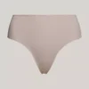 Tommy Logo High Waist Thong
         - Balanced Beige
