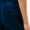 Cotton-Linen Blend Pleated Dress Pant
         - Carbon Navy
