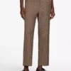 Flannel Slim Straight-Leg Pant
         - Legacy Brown Heather