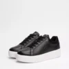 Monogram Platform Court Sneaker
         - Black