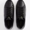 Monogram Platform Court Sneaker
         - Black