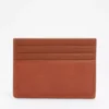 Tommy Logo Leather Card Holder
         - Winter Cognac
