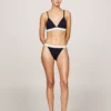 Monotype Logo Bikini Brief
         - Navy
