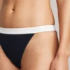 Monotype Logo Bikini Brief
         - Navy