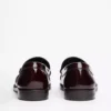 Monogram Leather Loafer
         - Burgundy Velvet