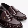 Monogram Leather Loafer
         - Burgundy Velvet