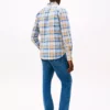 Regular Fit Madras Stretch Oxford Shirt
         - Sunny Orange Multi