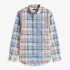 Regular Fit Madras Stretch Oxford Shirt
         - Sunny Orange Multi